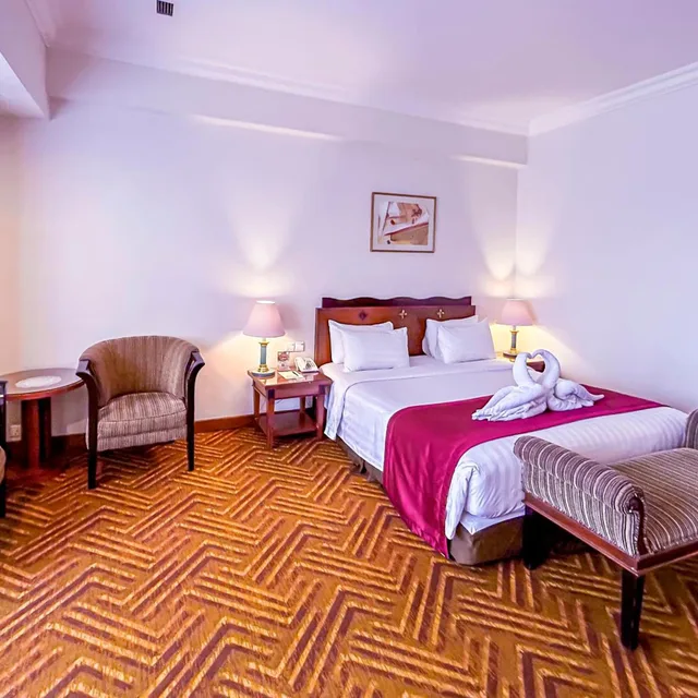 غرفة ديلوكس بسرير مزدوج أو سريرين منفصلين، Planet Holiday Hotel And Residence 6/10