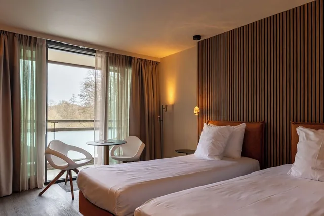 غرفة سوبيريور بسرير كوين بإطلالة على البحيرة، Hotel Mitland 2/10