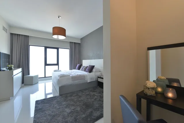 شقة ديلوكس بسرير كينج وسريرين منفصلين بغرفتي نوم بإطلالة جزئية على البحر، Lagoona Beach Luxury Resort And Spa 5/5