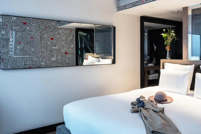 جناح جونيور بانورامي بسرير كينج بإطلالة، Pullman Paris Centre Bercy 1/7