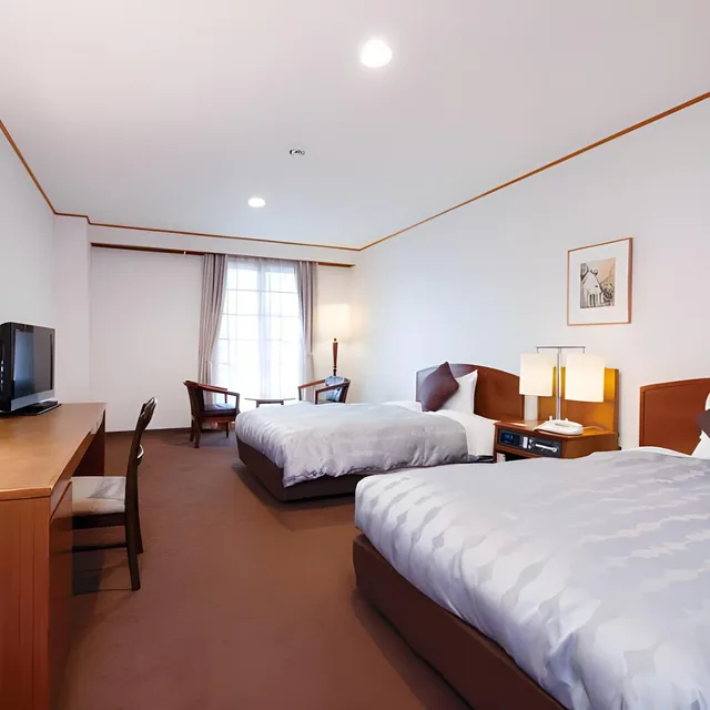 Semi Room, 2 Semi Double Beds، Marroad Hakone 1/1