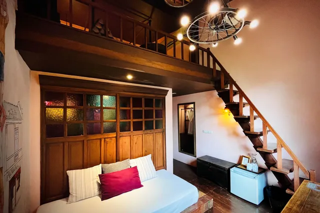 لوفت سوبيريور بسرير كوين مع أريكة، Old Capital Bike Inn(Ex Old Bangkok Inn) 3/10