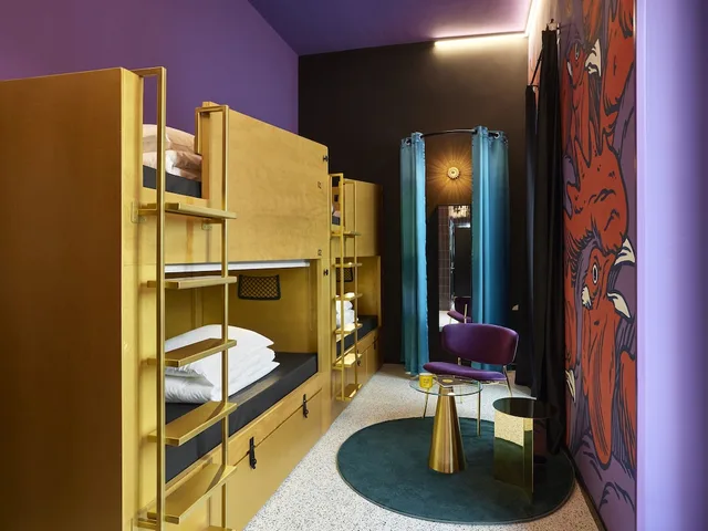 Private, Mixed Dorm, 4 Beds, 4 Bunk Beds، Jo&Joe Roma 5/5
