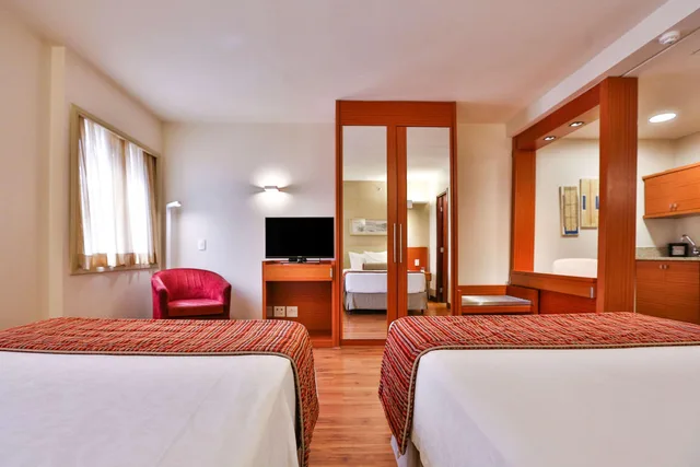 غرفة فاخرة بسريرين منفصلين، Comfort Suites Brasilia 5/10