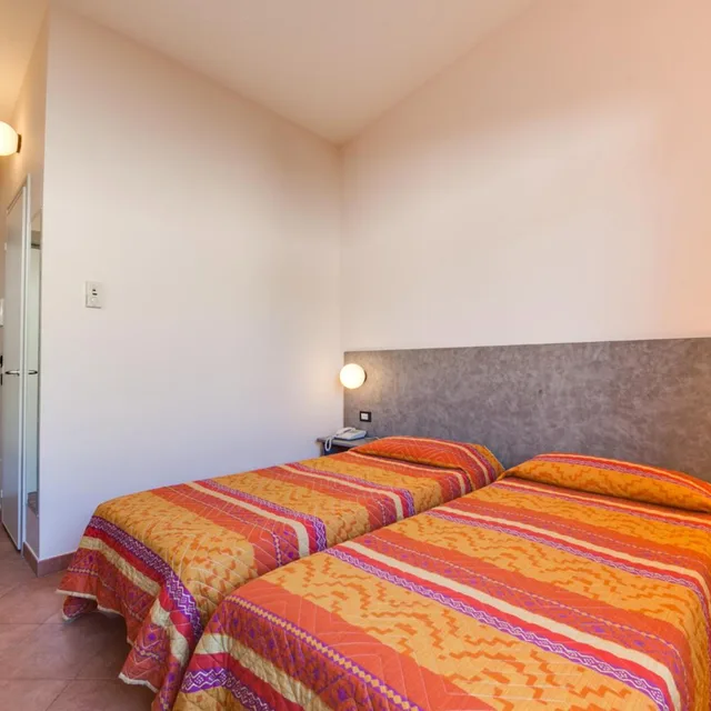غرفة مفردة بسريرين منفصلين، Autohotel Venezia 2/3