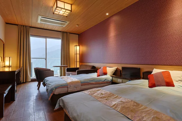 غرفة بسريرين منفصلين، Hinotanionsen Misugi Resort 1/2