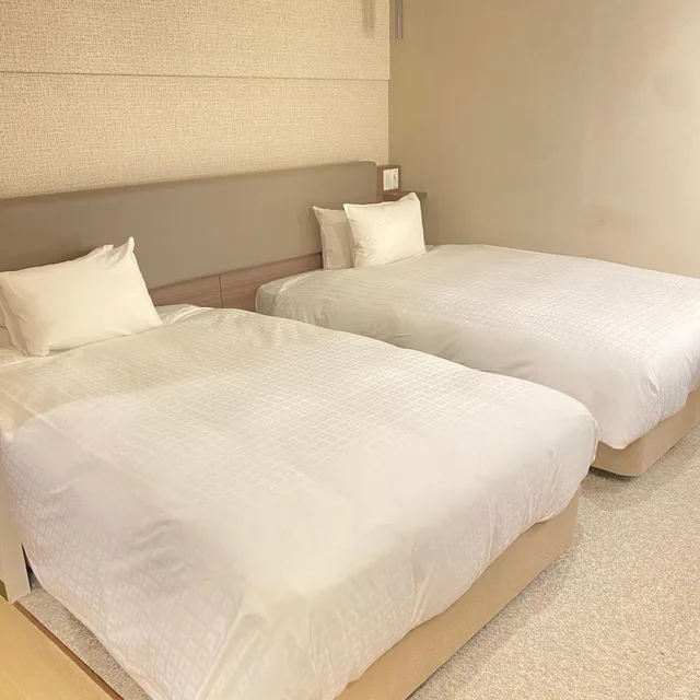 غرفة بسريرين منفصلين في الملحق، Matsue New Urban Hotel 4/5