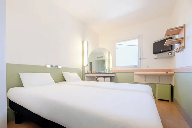غرفة بسريرين منفصلين، Ibis Budget Perpignan Nord 1/5