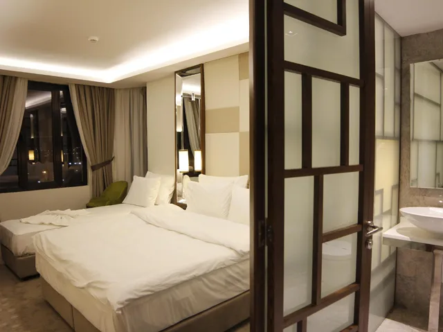 غرفة قياسية بسرير مزدوج وسرير فردي، The Biancho Hotel Pera 2/3