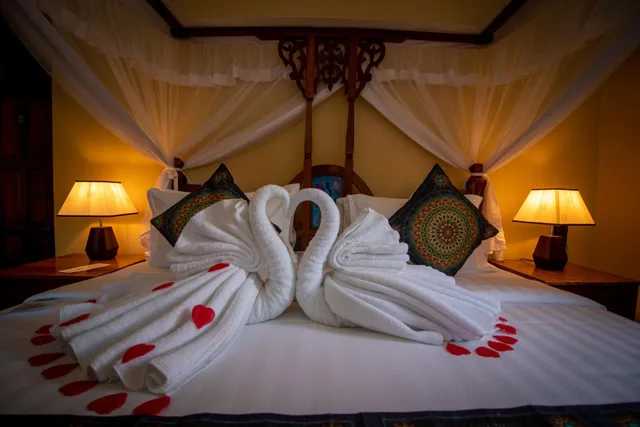 فيلا ملكية بغرفة نوم واحدة بمسبح خاص، Sunny Palms Beach Bungalows 9/10