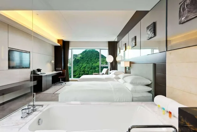 غرفة سوبيريور بسريرين منفصلين، Wyndham Garden Yuhuan Downtown 4/5