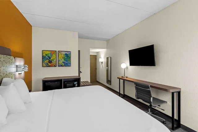 غرفة بسرير كينج لذوي الإعاقة، Spark by Hilton Syracuse Carrier Circle 1/8