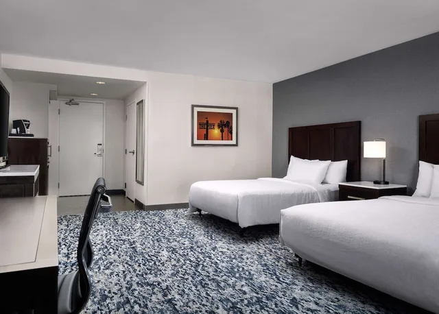 غرفة بسريرين كوين لذوي الإعاقة، Hilton Garden Inn Los Angeles Redondo Beach 3/5