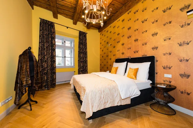 شقة سوبيريور بسريرين كينج مع أريكة، Empirent Apartments Prague Castle 2/10