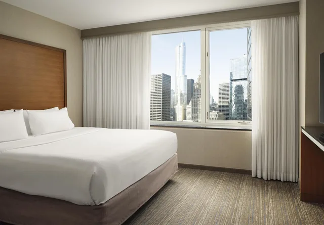 جناح بريميوم بسرير كينج مع أريكة، Embassy Suites by Hilton Chicago Downtown Magnificent Mile 1/7