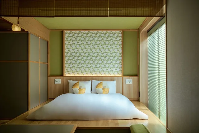 غرفة بسرير مزدوج مع أريكة مع أريكة، OMO5 Kyoto Gion by Hoshino Resort 2/8