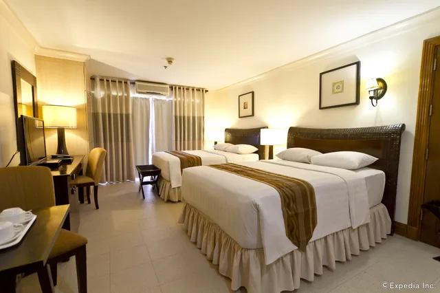 جناح بسرير مزدوج وسرير فردي بغرفة نوم واحدة، Crown Regency Suites Mactan 8/10