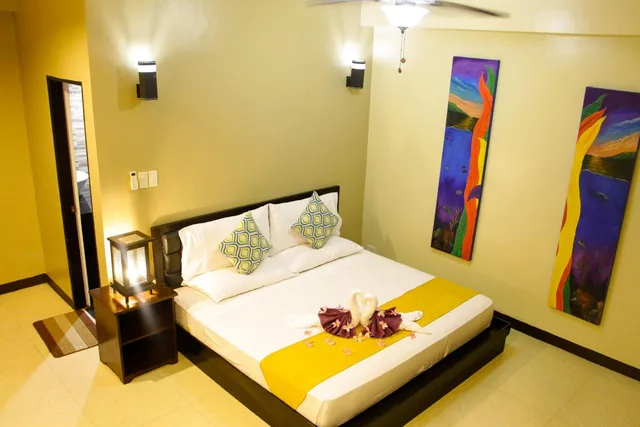 جناح ديلوكس بسرير كينج بإطلالة على البحر، Sulusea Boutique Hotel 1/2