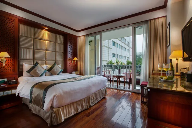 غرفة ديلوكس بسرير كوين بشرفة، Conifer Boutique Hotel 1/1