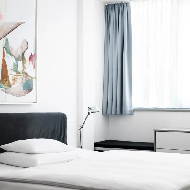 غرفة بزنس بسرير كينج، Augartenhotel Art Design 3/10