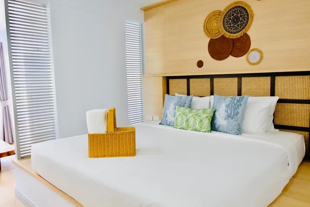 غرفة بسرير مزدوج بإطلالة على المسبح، Arawan Krabi Beach Resort 2/6