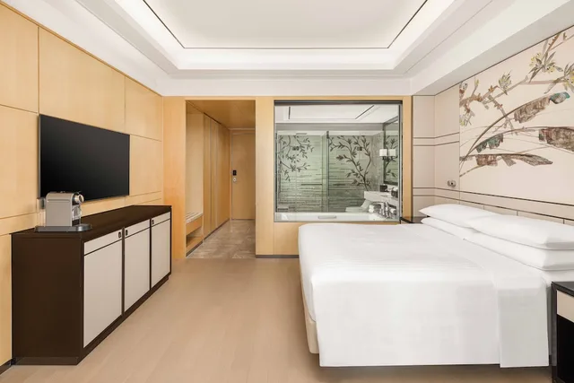 غرفة بسرير كينج، Shanghai Marriott Hotel Parkview 6/10