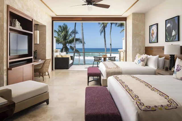 West, Ocean, Guest Room, 2 King Beds, Beach Front, Balcony، Dorado Beach A Ritz Carlton Reserve 1/4