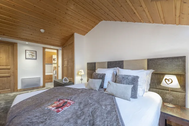 غرفة عائلية بسرير كوين وسريرين منفصلين، Hotel La Chaudanne 3/4