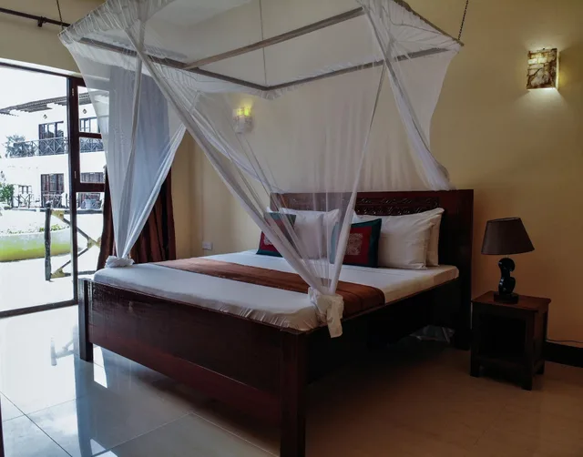 Room, Double Bed, Pool View, Pool Side، Amaan Beach Bungalows 2/4