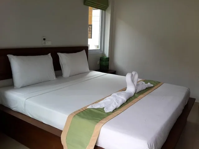 بنغل ديلوكس بسرير مزدوج بإطلالة على الحديقة، Shangrilah Bungalow 2/4