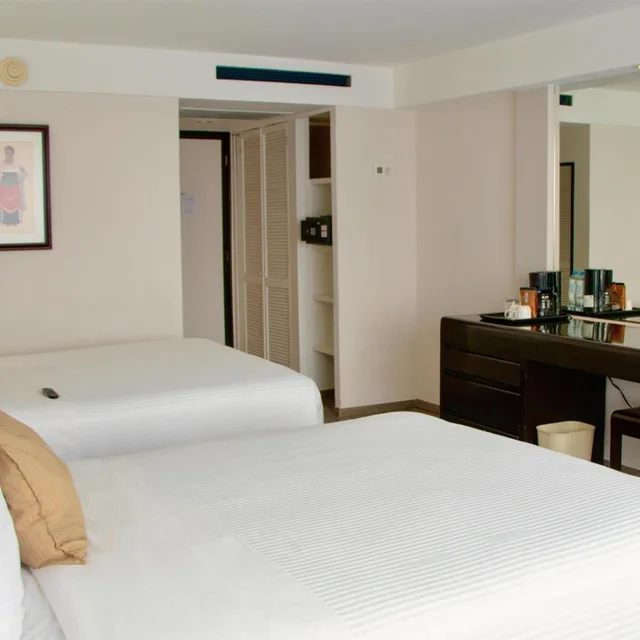 غرفة بسريرين مزدوجين لذوي الإعاقة، Grand Cantalagua Hotel Morelia, BW Signature Collection 1/10