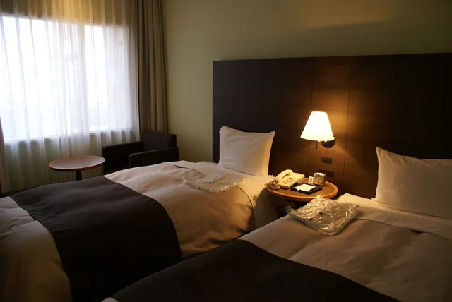 غرفة بسريرين منفصلين، Ginza Grand Hotel 2/2