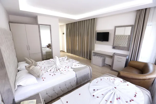 غرفة قياسية بسرير مزدوج أو سريرين منفصلين، Kivrak Hotel Antalya 4/6