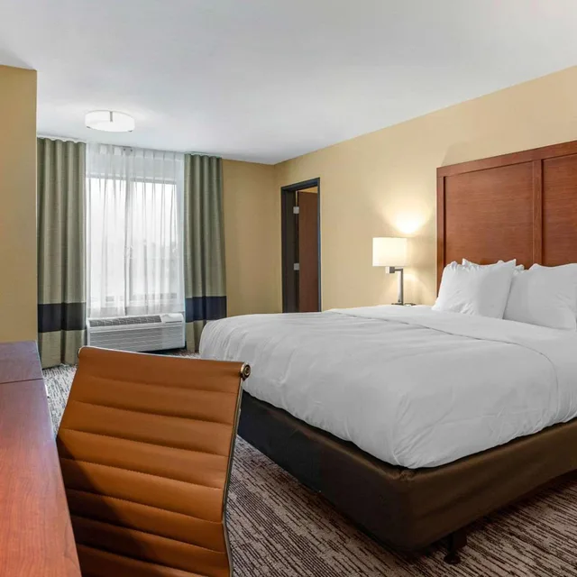 جناح بسرير كينج مع أريكة، Comfort Inn and Suites Ames Near ISU Campus 1/5