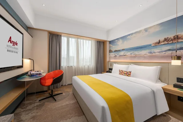 غرفة سوبيريور بسرير كينج، Ausotel Smart Zhujiang New Town Guangzhou 1/1
