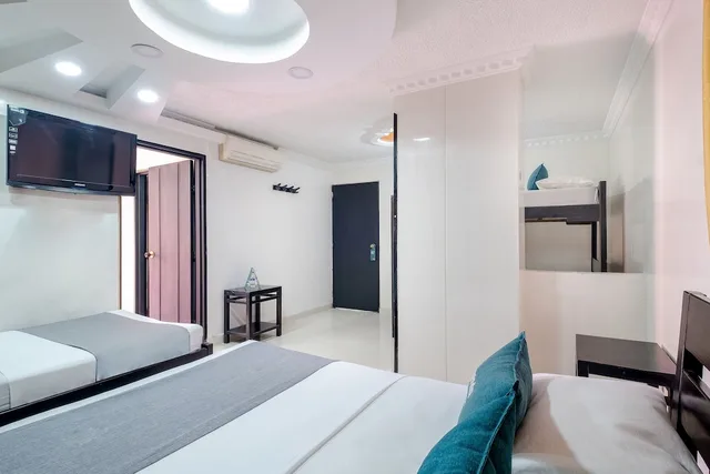 Family, 1 Single and 2 Double Beds، Hotel Ayenda Castillo Real 1521 4/6