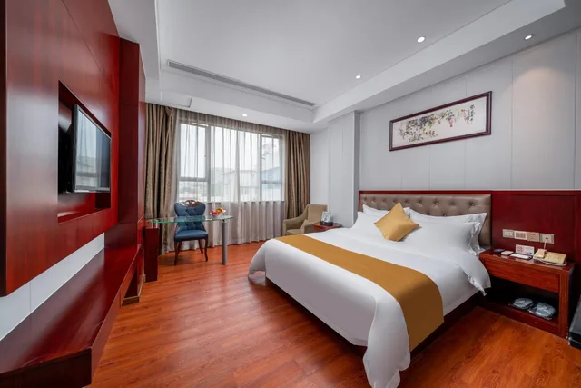 غرفة بزنس بسرير كينج وسرير كوين، Guangzhou Shi Liu Hotel 5/8