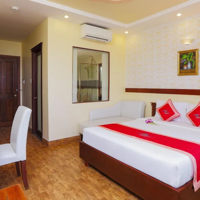 غرفة سوبيريور بإطلالة على الحديقة، Kim Hoa Resort 2/5