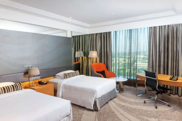 غرفة بسريرين منفصلين، HYATT REGENCY GURGAON 3/7