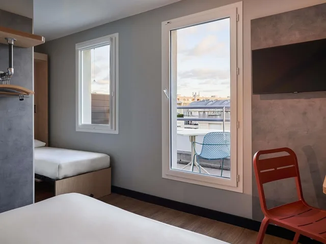 غرفة قياسية بسرير مزدوج بشرفة، Ibis Budget Issy Les Moulineaux 3/7