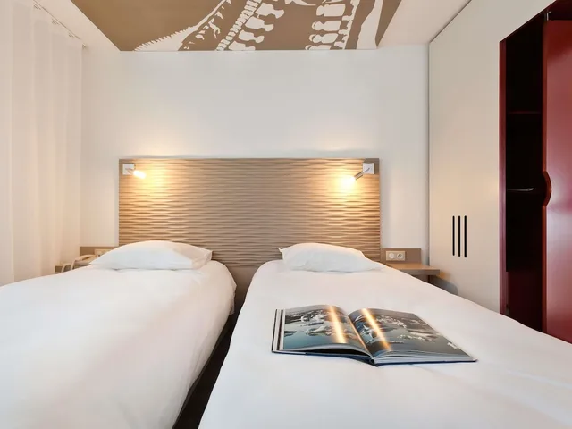 غرفة قياسية بسريرين منفصلين، Ibis Styles Lille Aeroport 1/10