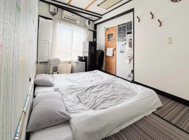 Japanese, 2 Futon Beds, Large, Tokyo Guest House Ouji Music Lounge - Hostel 2/5
