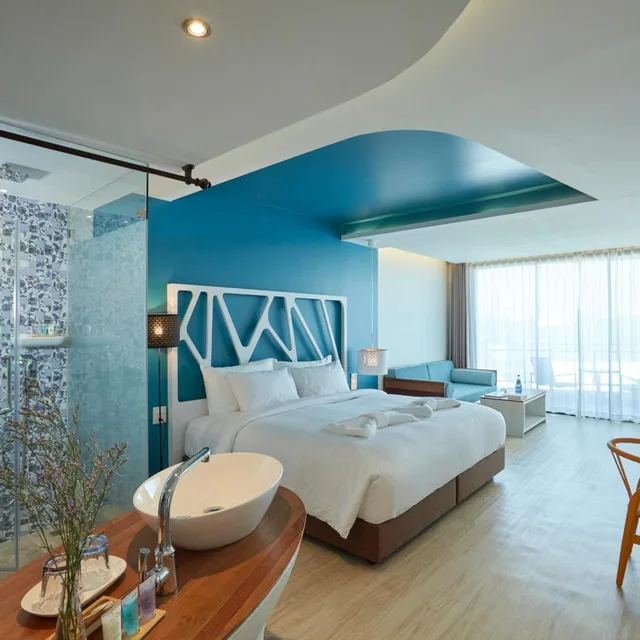 غرفة بريميير بحوض استحمام في طابق مرتفع، Whale Hua Hin 5/7