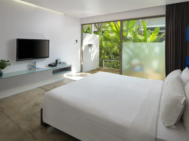 غرفة ديلوكس بسرير مزدوج أو سريرين منفصلين، Explorar Koh Phangan Adult Only 4/7