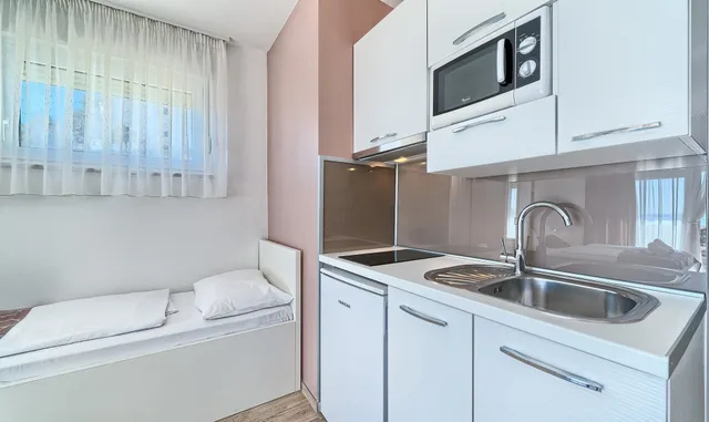 Panoramic, Studio, 1 Queen and 1 Single Bed, Terrace, Stipe Aparthotel 3/3