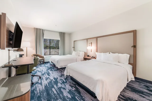 غرفة بسريرين كوين لذوي الإعاقة، Fairfield Inn & Suites by Marriott Knoxville Clinton 4/8