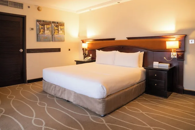 جناح تنفيذي بسرير كينج بإطلالة على الحديقة، Danat Al Ain Resort 1/7