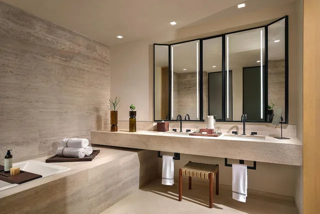 غرفة بسرير كينج بشرفة بإطلالة جزئية على البحر، Park Hyatt Cabo Del Sol 4/6
