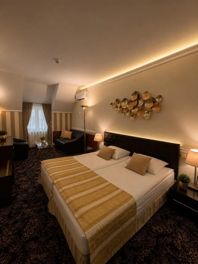 غرفة قياسية بسرير مزدوج أو سريرين منفصلين، Hotel Cheap 3/6