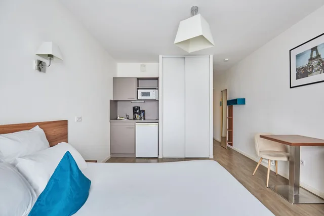 Studio 2 pax، Appart'hotel Odalys City Campus - Paris Rueil Malmaison 3/10